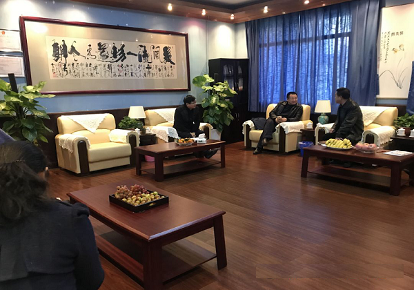株洲市教育局年檢工作組，到我校檢查指導(dǎo)工作